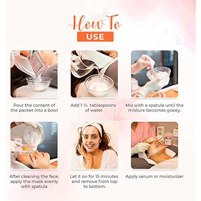 STRBOXONG PEEL-OFF JELLY MASK PREMIUM MODELING RUBBER MASK SPA SET - 10 TREATMENTS (24K GOLD, LAVENDER, KIWI, PEPPERMINT, EGYPTIAN ROSE, MATCHA, CHAMOMILE, TEA TREE, JAZMINE) - Image 3